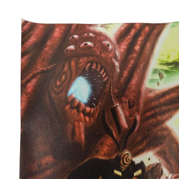 Naruto Uchiha Obito Outer Path Demon Statue Anime Canvas Print 8" x 10" Wall Art - Picture 3 of 10